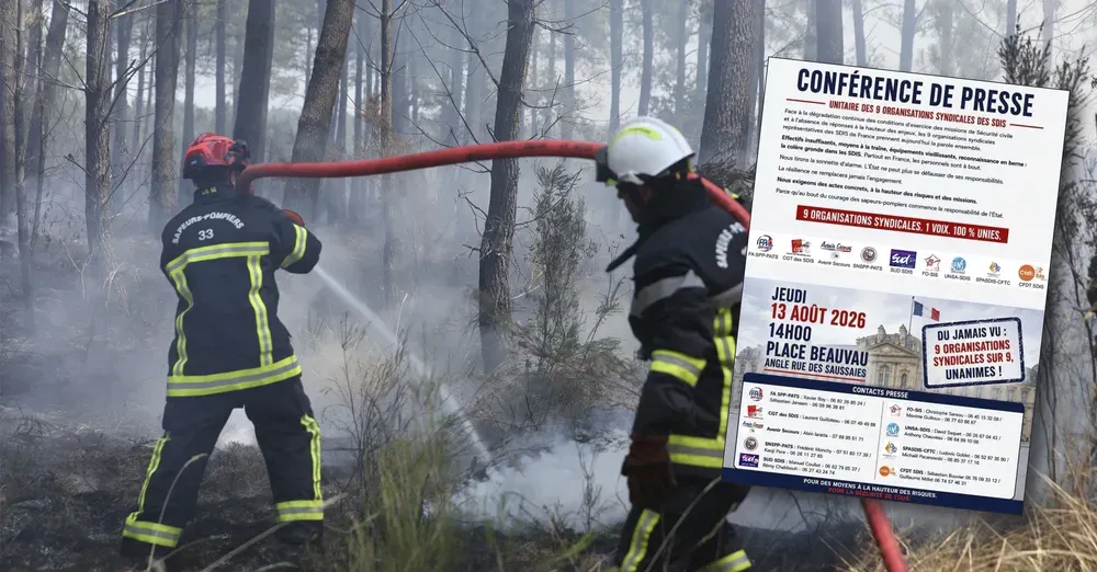 « Nous refusons que le qualificatif de “héros” attribué aux sapeurs-pompiers serve à masquer le délitement de la Sécurité civile »