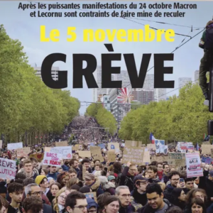 Préparer le 5 novembre, préparer la grève